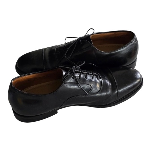 Johnston & Murphy Other - Johnston & Murphy Dress Shoes 8.5 Men Optima Black Leather Lace Up Excellent